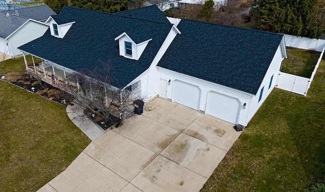 bird's eye view