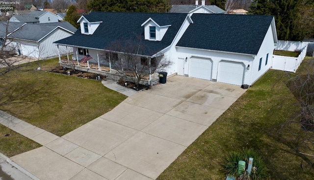 drone / aerial view
