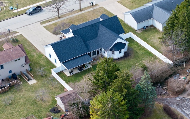 aerial view