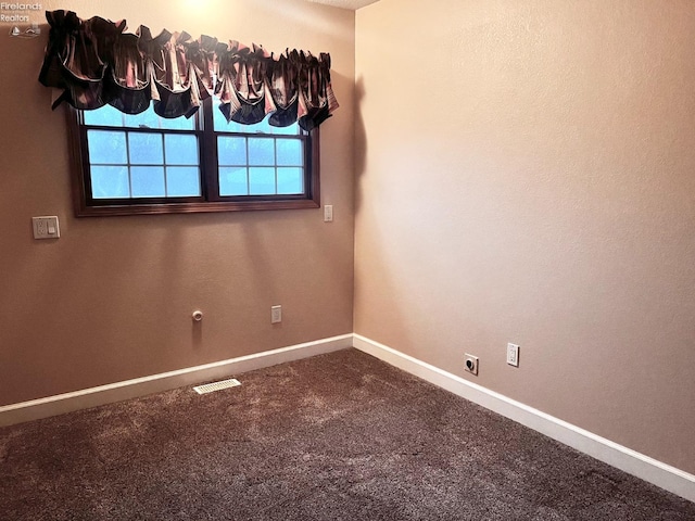 6276 County Road 33, Helena, OH 43435 - carpeted spare room featuring baseboards and visible vents