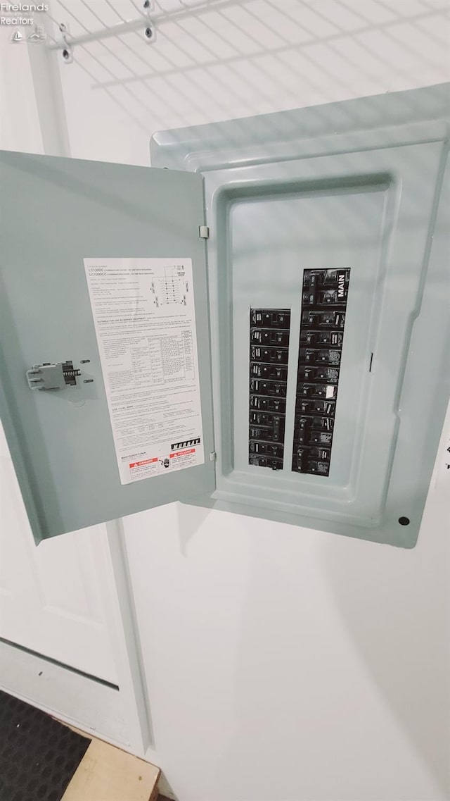 100 Grand Ave, Clyde, OH 43410 - utility room with electric panel