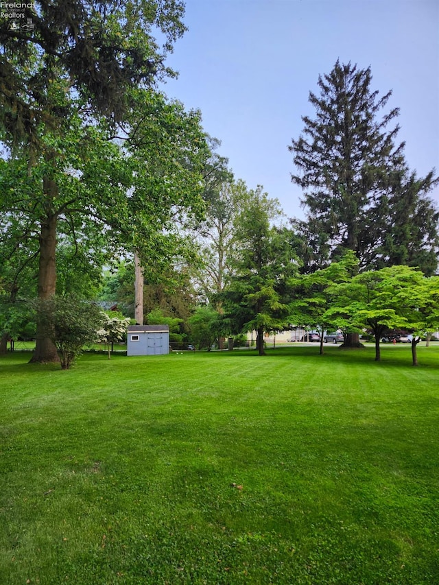 191 W Main St, Norwalk, OH 44857 - view of grassy yard featuring mail area