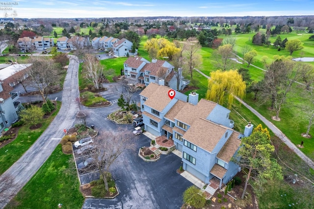 526 Mariner Vlg, Huron, OH 44839 - birds eye view of property featuring view of golf course and a residential view