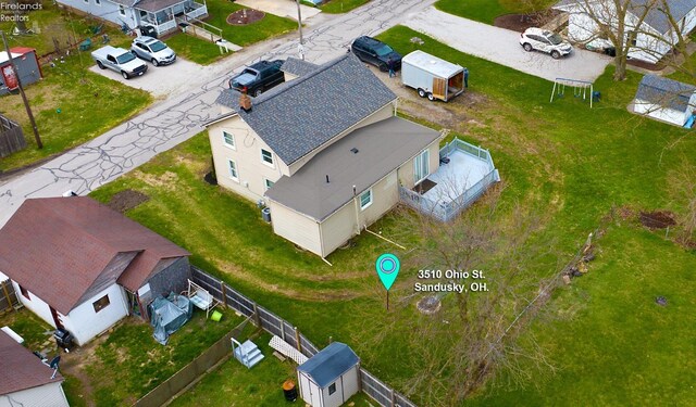 3510 Ohio St, Sandusky, OH 44870 - aerial view featuring a residential view