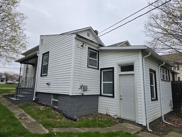 view of back of house