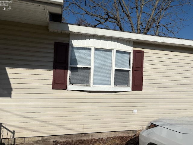 view of side of property