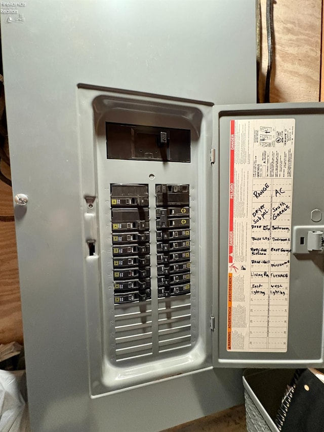 utilities with electric panel