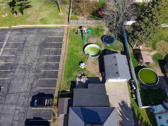 drone / aerial view