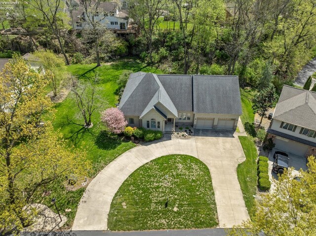 aerial view