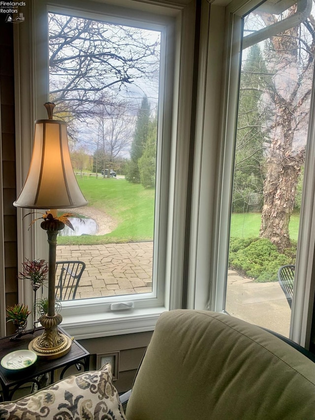 doorway featuring a wealth of natural light