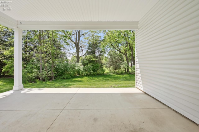 4340 E Mckenna Ln, Port Clinton, OH 43452 - view of patio featuring view of scattered trees