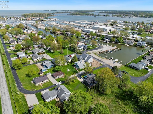 2951 N Chickadee Prt, Clinton, OH 43452 - aerial view with a water view and a residential view