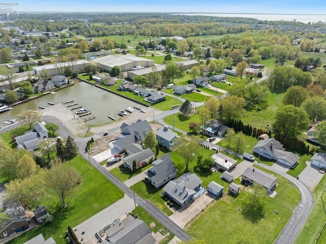 2951 N Chickadee Prt, Clinton, OH 43452 - aerial view with a water view and a residential view