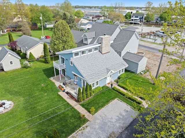 2951 N Chickadee Prt, Clinton, OH 43452 - birds eye view of property with a residential view