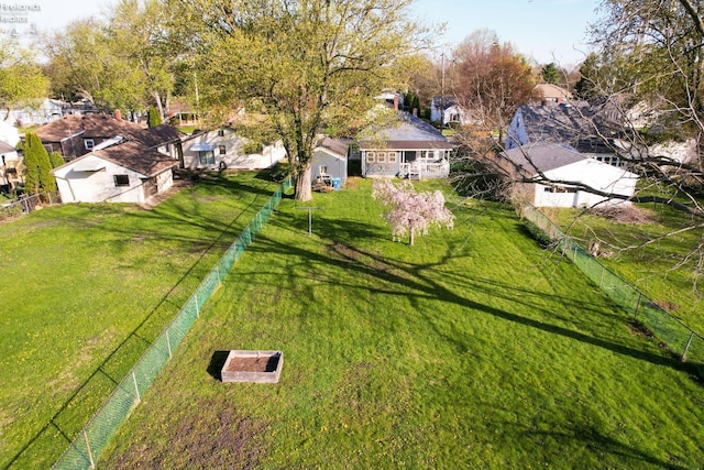 120 Schiller Ave, Sandusky, OH 44870 - drone / aerial view featuring a residential view
