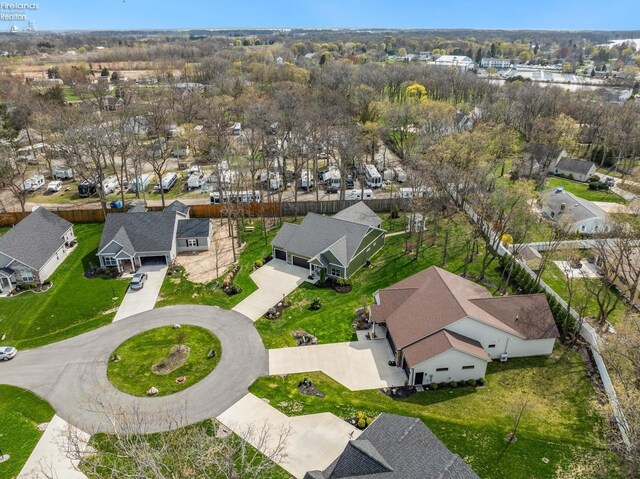 4220 Mckenna Ln, Port Clinton, OH 43452 - bird's eye view featuring a residential view