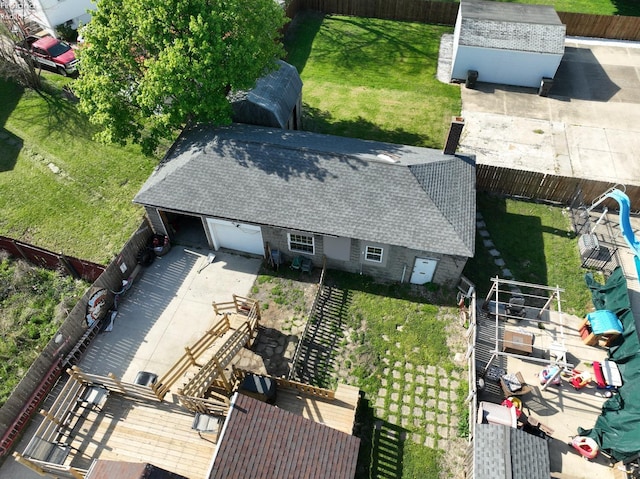 bird's eye view