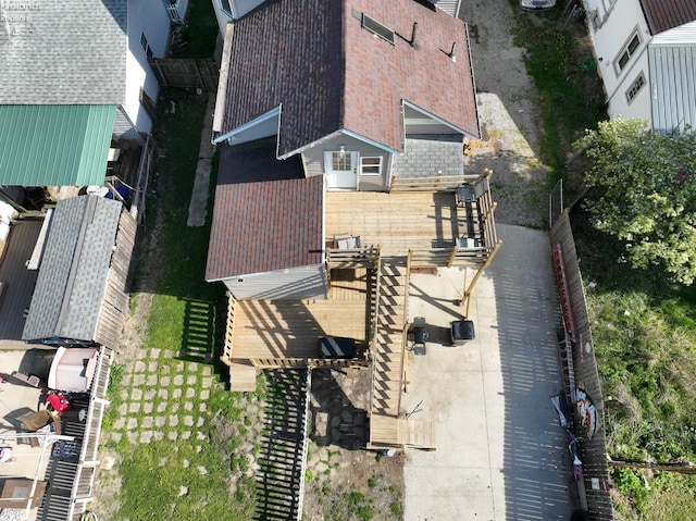bird's eye view
