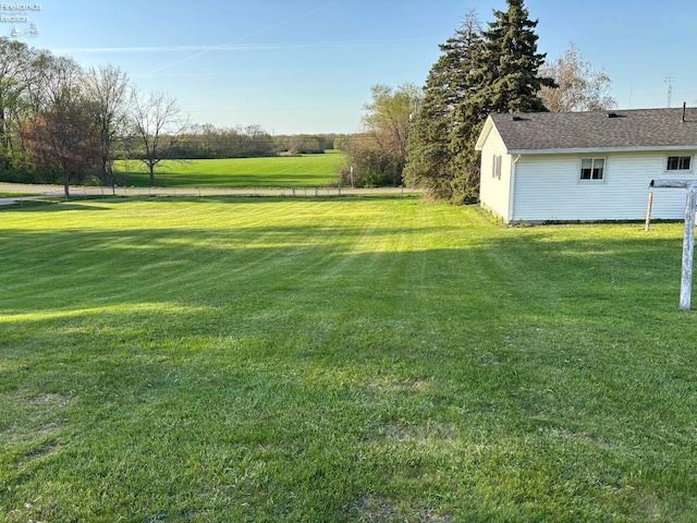 6814 Parker Rd, Castalia, OH 44824 - view of yard