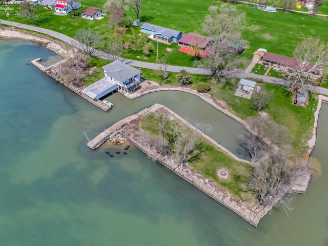 1270 Deist Rd, Middle Bass Island, OH 43446 - bird's eye view with a water view