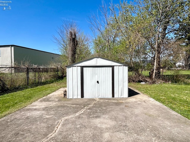 120 Mckim St, Bellevue, OH 44811 - view of shed with fence