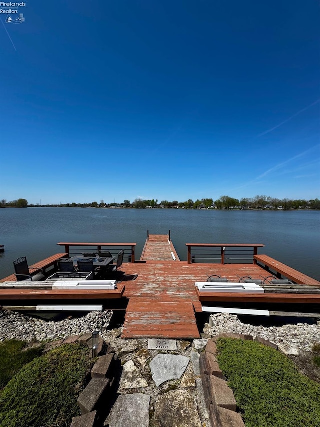 5106 Ottawa River Rd, Toledo, OH 43611 - dock area with a water view