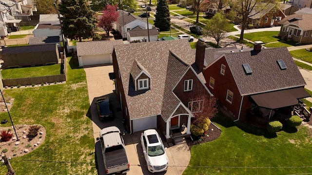 5106 Ottawa River Rd, Toledo, OH 43611 - bird's eye view with a residential view