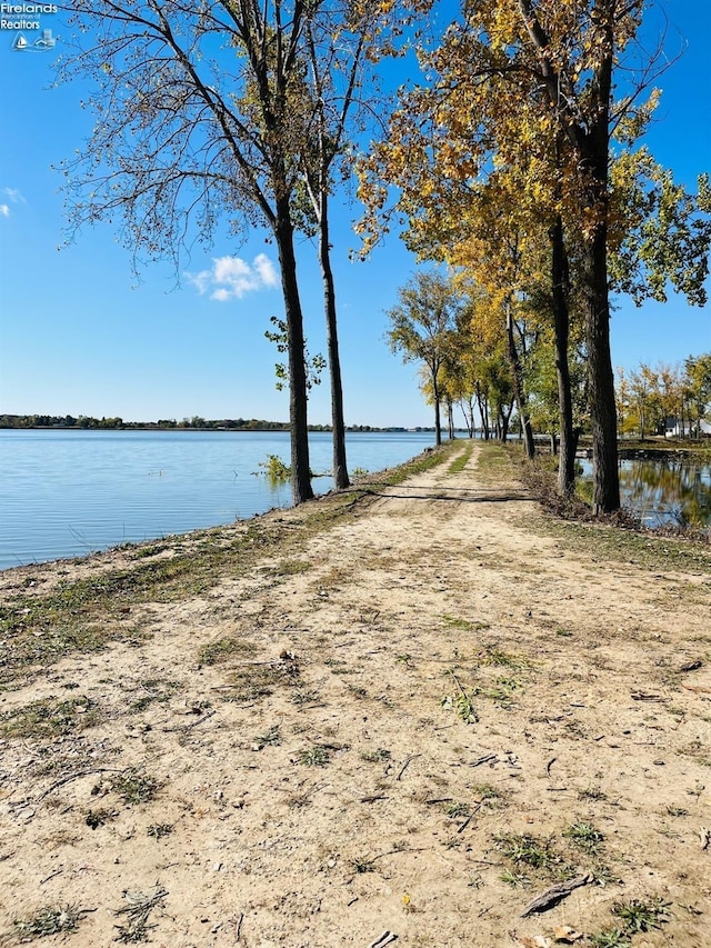 property view of water