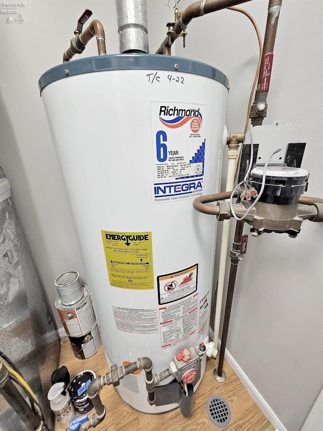173 Excalibur Dr, Clyde, OH 43410 - utilities featuring water heater