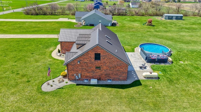 9117 W Mason Rd, Castalia, OH 44824 - view from above of property
