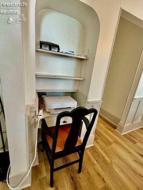1026 Claremont Ave, Ashland, OH 44805 - home office featuring wood finished floors