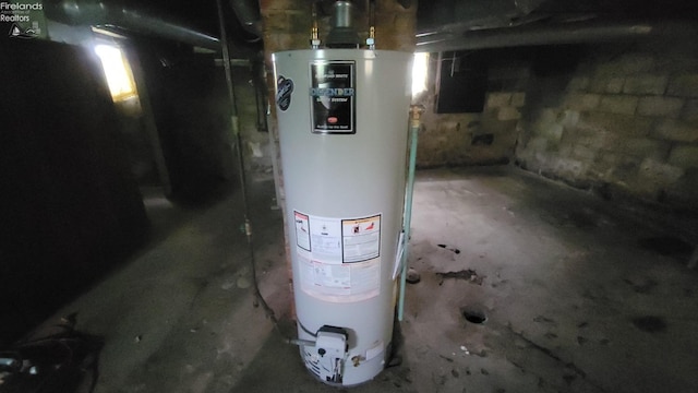 utilities with gas water heater