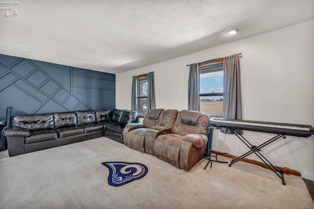 1733 County Road 302, Bellevue, OH 44811 - living room with carpet floors
