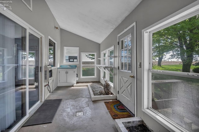 1733 County Road 302, Bellevue, OH 44811 - sunroom / solarium featuring lofted ceiling