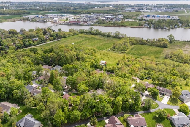 3535 E High Point Ln, Port Clinton, OH 43452 - aerial overview of property's location with a nearby body of water
