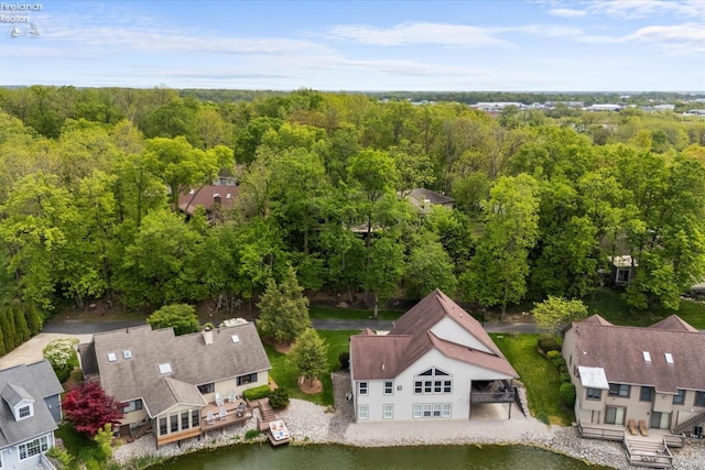 3535 E High Point Ln, Port Clinton, OH 43452 - aerial view of a forest and a large body of water