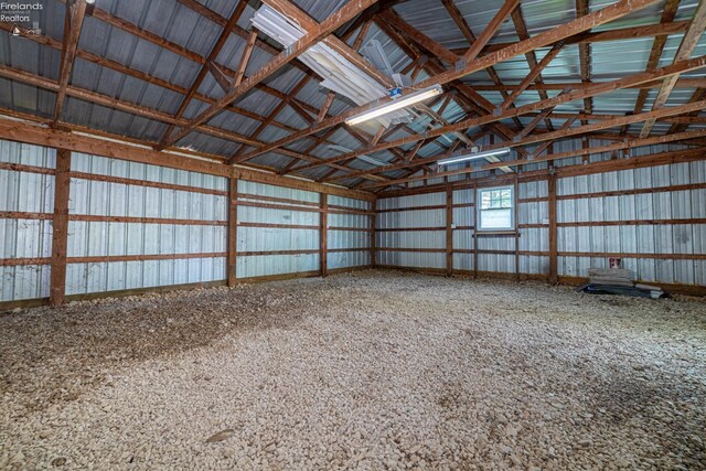 5033 Crestline Rd, Bucyrus, OH 44820 - miscellaneous room featuring metal wall