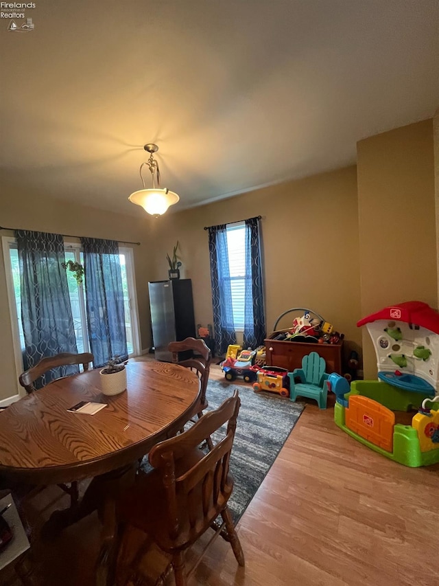 81 Melissa St, Tiffin, OH 44883 - dining area with wood finished floors
