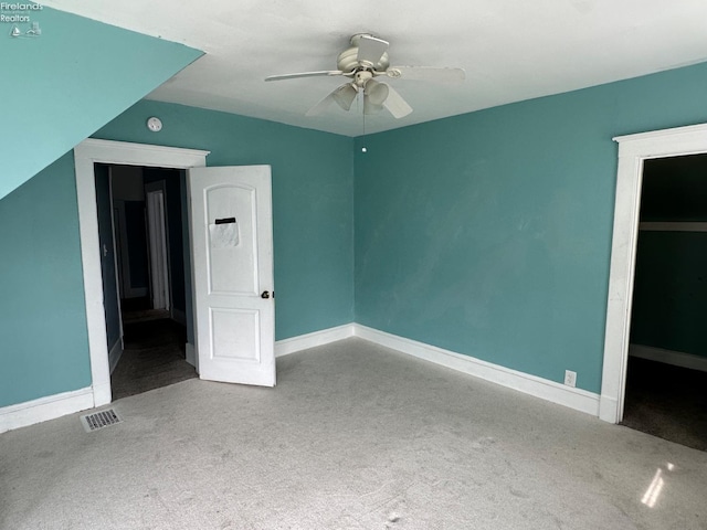 515 W Osborne St, Sandusky, OH 44870 - unfurnished bedroom featuring carpet, baseboards, and ceiling fan