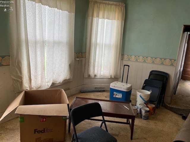 525 N Main St, Fostoria, OH 44830 - sitting room featuring plenty of natural light and a wainscoted wall