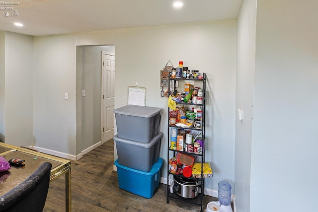 108 Spring St, Willard, OH 44890 - misc room featuring wood finished floors and recessed lighting