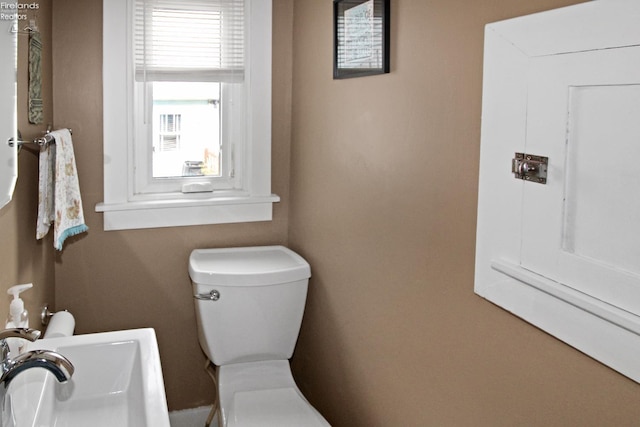 206 Lincoln Dr, Port Clinton, OH 43452 - bathroom featuring toilet and electric panel