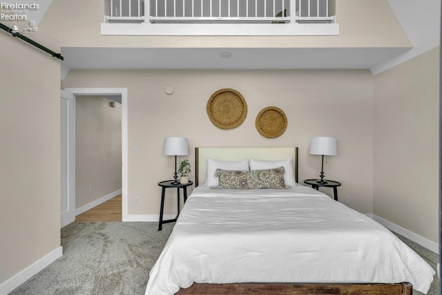 1861 N Opfer Lentz Rd, Martin, OH 43445 - carpeted bedroom with baseboards