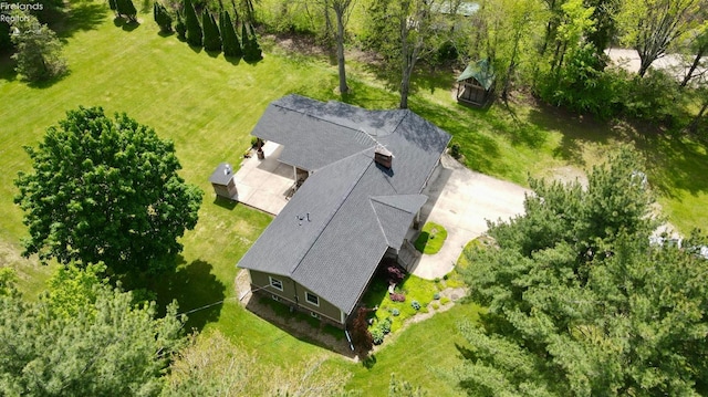view of subject property