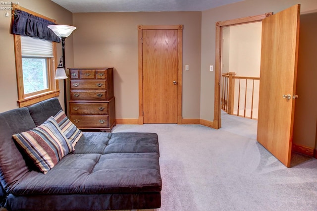 914 Wood Glen Ct, Norwalk, OH 44857 - living area featuring carpet and baseboards