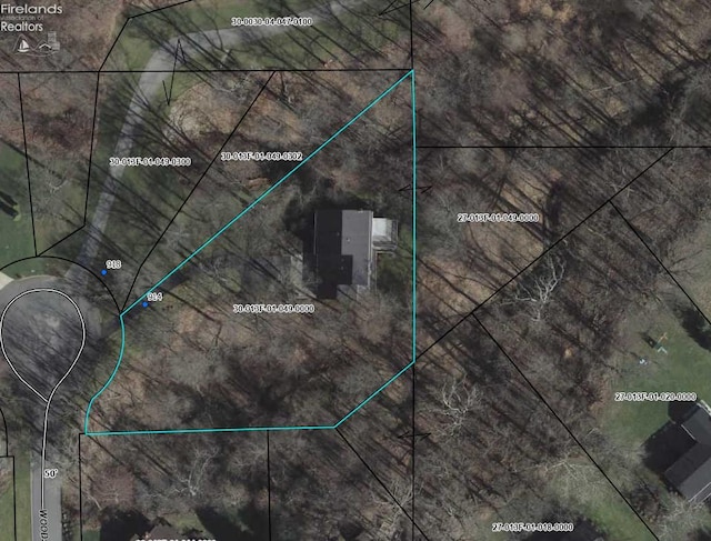 914 Wood Glen Ct, Norwalk, OH 44857 - aerial map of property and surrounding area with property boundaries highlighted
