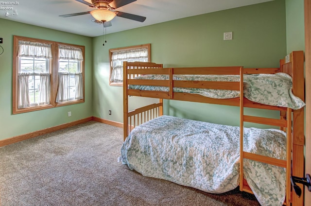 5475 E Mabel Dr, Port Clinton, OH 43452 - bedroom featuring carpet and baseboards