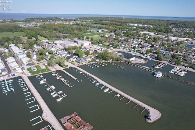 5475 E Mabel Dr, Port Clinton, OH 43452 - aerial overview of property's location featuring a nearby body of water