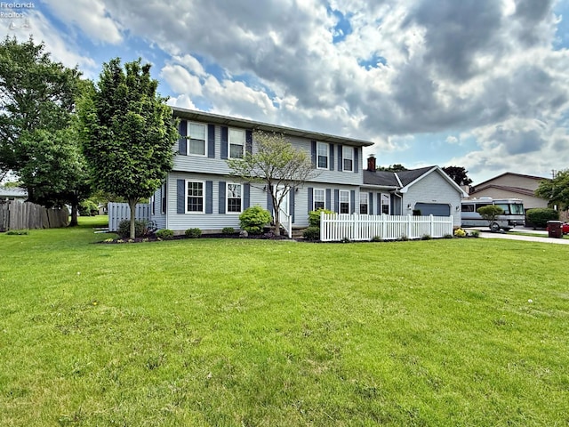38 N Tecumseh Trl, Tiffin, OH 44883 - view of front of home featuring a garage
