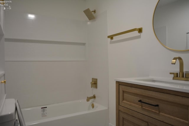 26 Marshall St, Norwalk, OH 44857 - full bath featuring vanity and shower / washtub combination